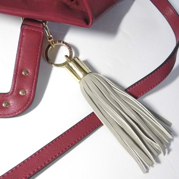 STEVE MADDEN Purse w/ tussle Handbag - Picture 10 of 11